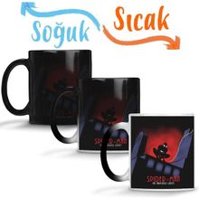 Baskı Dükkanı KB11862 Superheros Spider The Animated Porselen Kupa Bardak