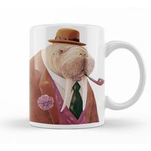 Baskı Dükkanı KB12168 Walrus Classic Porselen Kupa Bardak