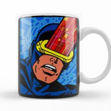 Baskı Dükkanı KB12217 X Men Vintage Cyclops Porselen Kupa Bardak