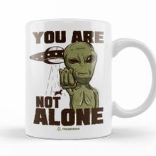 Baskı Dükkanı KB12249 You Are Not Alone Porselen Kupa Bardak