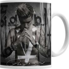 Baskı Dükkanı KB1228 Justin Bieber Porselen Kupa Bardak