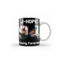 Baskı Dükkanı KB12360 Bts Young Forever Jhope Porselen Kupa Bardak
