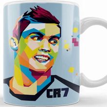 Baskı Dükkanı KB12387 Cristiano Ronaldo 01 Porselen Kupa Bardak