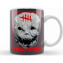 Baskı Dükkanı KB12394 Dead By Daylight Trapper Porselen Kupa Bardak
