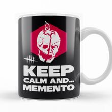 Baskı Dükkanı KB12401 Dead By Daylıght Keep Calm And Memento Porselen Kupa Bardak
