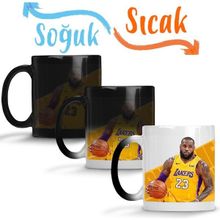 Baskı Dükkanı KB12529 Lebron James King James Porselen Kupa Bardak