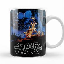Baskı Dükkanı KB12638 Star Wars Retro Porselen Kupa Bardak