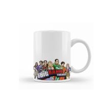 Baskı Dükkanı KB12706 The Big Bang Theory Illüstrasyon Porselen Kupa Bardak