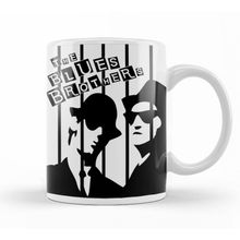 Baskı Dükkanı KB12713 The Blues Brothers Siyah Beyaz Porselen Kupa Bardak