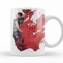 Baskı Dükkanı KB12784 Zach Lavine Porselen Kupa Bardak