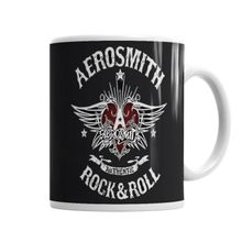 Baskı Dükkanı KB1390 Aerosmith Porselen Kupa Bardak