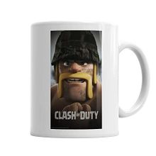 Baskı Dükkanı KB1403 Clash Of Duty Porselen Kupa Bardak