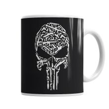 Baskı Dükkanı KB1430 Caveira De Armas Porselen Kupa Bardak