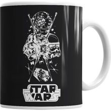 Baskı Dükkanı KB1451 Star Wars Vader Estrela Da Morte Porselen Kupa Bardak