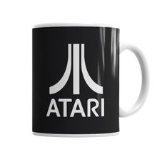 Baskı Dükkanı KB1498 Oyun Atari Logo Vintage Porselen Kupa Bardak