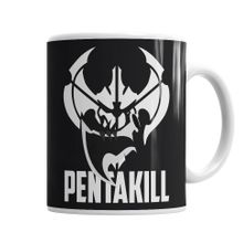 Baskı Dükkanı KB1708 Pentakill Porselen Kupa Bardak