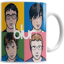 Baskı Dükkanı KB171 Blur Porselen Kupa Bardak