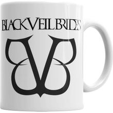 Baskı Dükkanı KB176 Black Veil Brides Falling Reverse Eyes Porselen Kupa Bardak