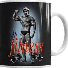 Baskı Dükkanı KB1798 Madruga Fitness Porselen Kupa Bardak