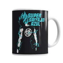 Baskı Dükkanı KB1817 Son Goku Super Saiyajin Azul Porselen Kupa Bardak