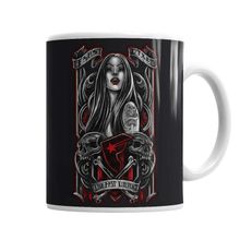 Baskı Dükkanı KB1915 Vampira Vampir Porselen Kupa Bardak