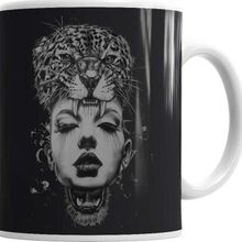 Baskı Dükkanı KB1954 Tigre Porselen Kupa Bardak