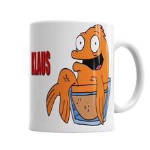 Baskı Dükkanı KB2012 American Dad Klaus The Fish Porselen Kupa Bardak