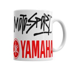 Baskı Dükkanı KB2056 Yamaha Motosport Porselen Kupa Bardak