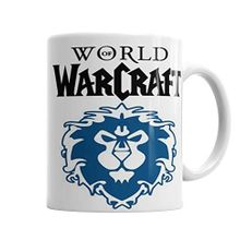 Baskı Dükkanı KB2062 World Of Warcraft Alliance Porselen Kupa Bardak