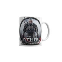 Baskı Dükkanı KB2074 Witcher 3 Geralt Wild Hunt Tişört Porselen Kupa Bardak