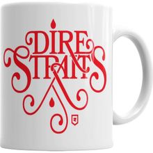 Baskı Dükkanı KB208 Dire Straits Queen Fleetwood Mac Eagles Led Kupa Bardak