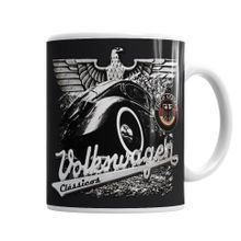 Baskı Dükkanı KB2094 Volkwagen Proud German Porselen Kupa Bardak