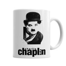 Baskı Dükkanı KB2110 Charlie Chaplin Porselen Kupa Bardak
