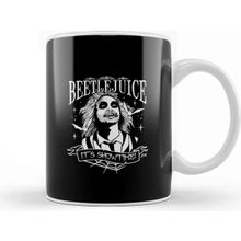 Baskı Dükkanı KB2166 Beetlejuice Porselen Kupa Bardak