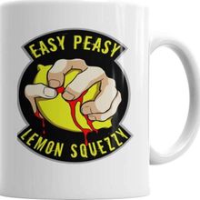 Baskı Dükkanı KB2229 Easy Peasy Lemon Squezzy Porselen Kupa Bardak