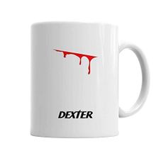 Baskı Dükkanı KB2254 Dexter Kan Porselen Kupa Bardak