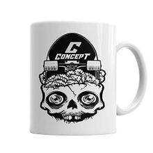 Baskı Dükkanı KB2294 Concept Sk8 Caveira Porselen Kupa Bardak
