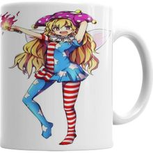 Baskı Dükkanı KB2298 Clownpiece Porselen Kupa Bardak