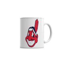 Baskı Dükkanı KB2299 Cleveland Indians Porselen Kupa Bardak