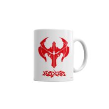 Baskı Dükkanı KB2404 League Of Legends Noxus Symbol Logo Porselen Kupa Bardak