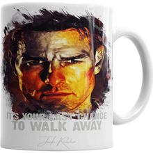 Baskı Dükkanı KB2420 Last Chance To Walk Away Jack Reacher Porselen Kupa Bardak