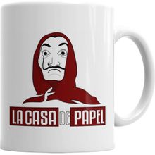 Baskı Dükkanı KB2440 La Casa De Papel Porselen Kupa Bardak