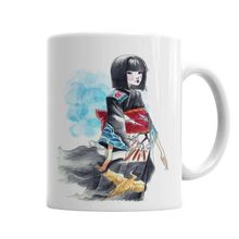 Baskı Dükkanı KB2456 Kokeshi Porselen Kupa Bardak