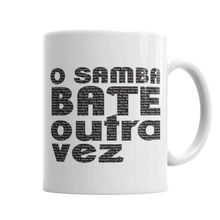 Baskı Dükkanı KB2513 O Samba Bate Outra Vez Porselen Kupa Bardak