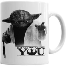 Baskı Dükkanı KB2563 May The Force Be With You Porselen Kupa Bardak