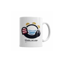 Baskı Dükkanı KB2608 Samba Sol E Mar Porselen Kupa Bardak