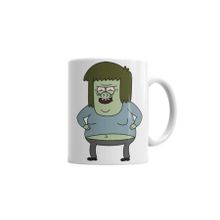 Baskı Dükkanı KB2643 Regular Show Muscleman Porselen Kupa Bardak