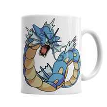 Baskı Dükkanı KB2680 Pokemon Gyarados Porselen Kupa Bardak