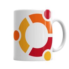 Baskı Dükkanı KB2706 Ubuntu Porselen Kupa Bardak