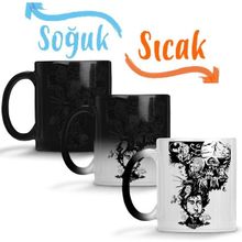 Baskı Dükkanı KB2717 Tim Burton Porselen Kupa Bardak